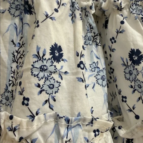 Hill House Baby Ellie Nap Dress with Bloomers in Blue Floral Print 12-18M - Picture 2 of 7